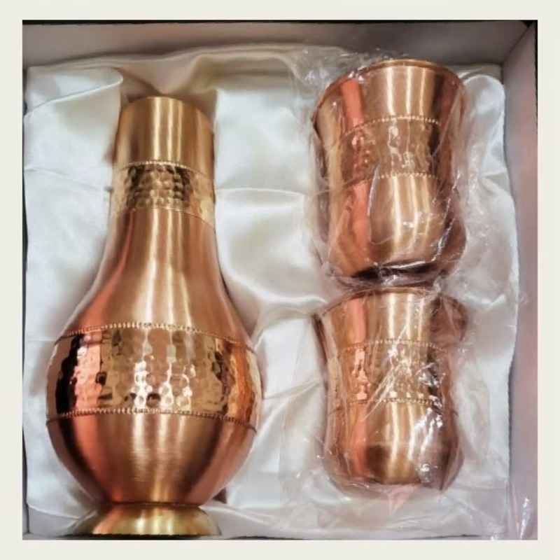 Vintage Coffee Equipment - 1500ML Teko Air Tembaga Halus Dengan