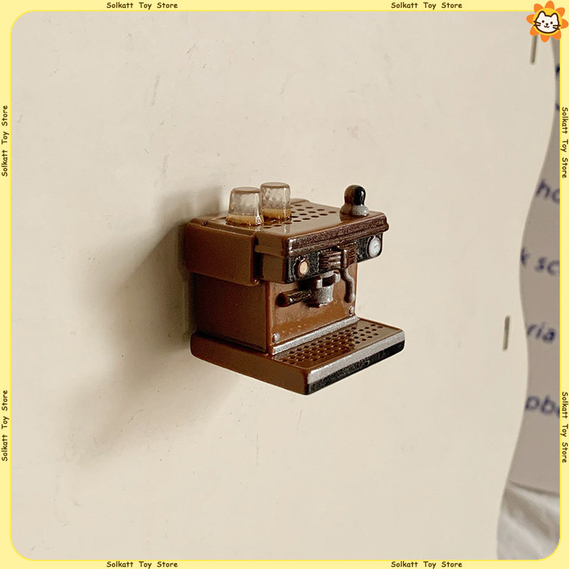 Magnet Kulkas Gaya Amerika Min - Vintage Coffee Equipment ulasan dan harga