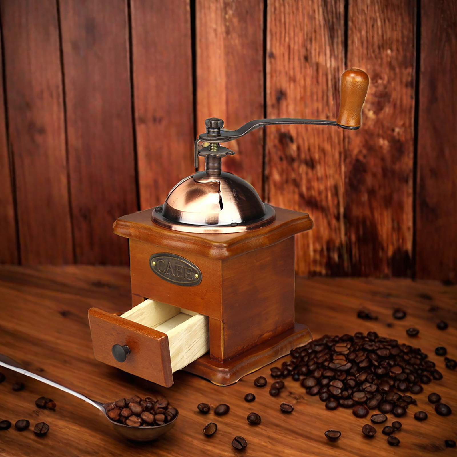 Mesin penggiling kopi Manual,  - Vintage Coffee Equipment ulasan dan harga