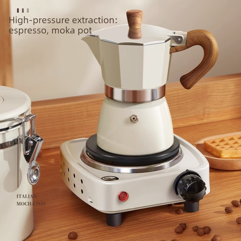 Pembuat Espresso Moka Pot 150m - Vintage Coffee Equipment ulasan dan harga